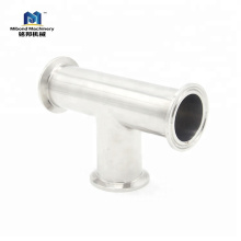 1.5" 38mm 3A Stainless Steel SS304/ 316L Sanitary Fittings Tri-Clamp Tee